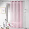 Image de Rideau Voilage Telma 140x280cm Rose