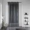 Image de Rideau Voilage Filiane 140x240cm Anthracite