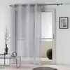 Image de Rideau Voilage Damina 140x240cm Gris