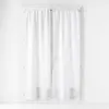 Image de Paire de Voilages Passe-Tringle Haltona 70x240cm Blanc