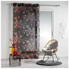 Image de Rideau Voilage Imprimé Botania 140x240cm Multicolore