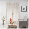 Image de Paire de Voilages Milza 70x200cm Beige