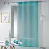 Image de Rideau Voilage Étamine Telma 140x240cm Bleu
