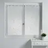 Image de Paire de Voilages Petite Fleur 60x90cm Blanc