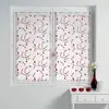 Image de Paire de Voilages Petite Fleur 60x160cm Blanc & Rouge