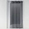 Image de Rideau Voilage à  illets Orion 140x240cm Anthracite