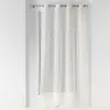 Image de Rideau Voilage à  illets Mélusine 140x240cm Blanc