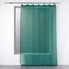 Image de Rideau Voilage à Anneaux Linka 140x240cm Émeraude