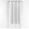 Image de Rideau Voilage à  illets Eulalie 140x240cm Blanc