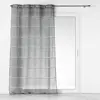 Image de Rideau Voilage à  illets Aloria 140x240cm Gris