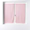 Image de Paire de Voilages Soane 60x120cm Rose