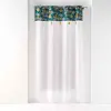 Image de Rideau Voilage à  illets Bohoflora 140x240cm Bleu