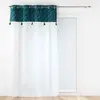 Image de Rideau Voilage à  illets Palmina 140x240cm Bleu