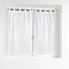 Image de Paire de Voilages Maille Naomie 60x90cm Blanc