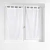 Image de Paire de Voilages Maille Fanny 60x90cm Blanc