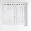 Image de Paire de Voilages Maille Manon 60x120cm Blanc