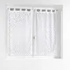 Image de Paire de Voilages Maille Manon 60x160cm Blanc