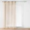 Image de Rideau Voilage à  illets Louxor 140x280cm Beige