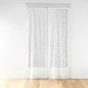 Image de Paire de Voilages Maille Manon 70x240cm Blanc