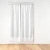 Image de Paire de Voilages Passe-Tringle Dandy 70x200cm Blanc