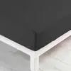 Image de Drap Housse Jersy 160x200cm Anthracite