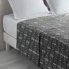 Image de Drap Plat en Coton Aristide 180x290cm Anthracite