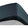 Image de Drap Housse Percaline 160x200cm Bleu Nuit