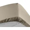 Image de Drap Housse Percaline 160x200cm Sable