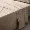 Image de Drap Plat Percaline 180x290cm Sable