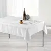 Image de Nappe Rectangulaire Alisson 140x300cm Blanc