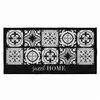 Image de Tapis Déco Rectangulaire Alfama 57x115cm Noir