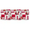 Image de Paris prix Tapis Déco Fraisia - 45x120 cm - Rouge