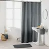 Image de Paris Prix Rideau de Douche Essencia - Anthracite 180x200 cm