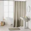 Image de Paris Prix Rideau de Douche Uni Taupe