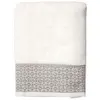 Image de Serviette de Toilette Jacquard Belina 50x90cm Blanc