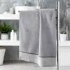 Image de Serviette de Toilette Jacquard Belina 50x90cm Gris