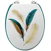 Image de Abattant WC Déco Plumiss 46cm Multicolore