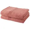 Image de Today lot de 2 serviettes de toilette - Terracotta