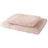Image de Today lot serviettes bain coton - Rose