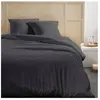 Image de Today parure de lit gaze de coton - Anthracite