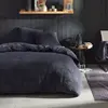 Image de Teddy Housse de couette 240x220 cm anthracite avec 2 taies 63x63 cm