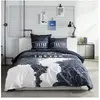 Image de Today parure de lit 2 personnes - bleu foncé