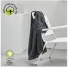 Image de Today drap de bain maxi en coton bio - Anthracite