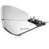 Image de Antenne satellite compacte + 4 supports lnb - 0140955 - Big Bisat - CAHORS