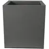 Image de RIVIERA Pot carré aspect granit - 30 cm - Gris