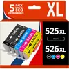 Image de C000039479_123consommables Pack cartouches encre Canon - Noir et couleurs