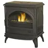 Image de Poêle à bois fonte 7kw anthracite - 366109 - Seclin - GODIN