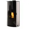 Image de Poêle à granulés de bois 9kw noir - 490329NOIR - Estray 9 - GODIN