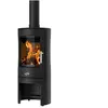 Image de Poêle à bois fonte 8.5kw anthracite - 388144ANTH - Mirande - GODIN