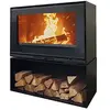 Image de Poêle à bois fonte 10kw noir - 411203PEINTANTHRACITE - GODIN